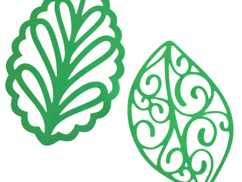 Estencil E.V.A Folha Com 3 Peças