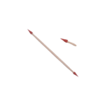 Pincel de Borracha Ponta Dupla Pequeno - Avulso P (5mm)