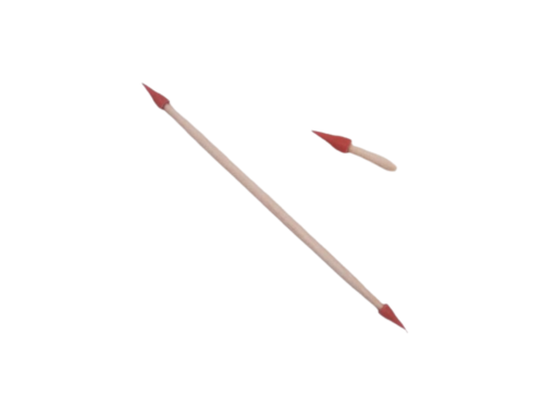 Pincel de Borracha Ponta Dupla Pequeno - Avulso P (5mm)