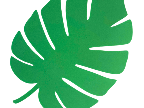 Estencil E.V.A Costela de Adão Com 3 Peças