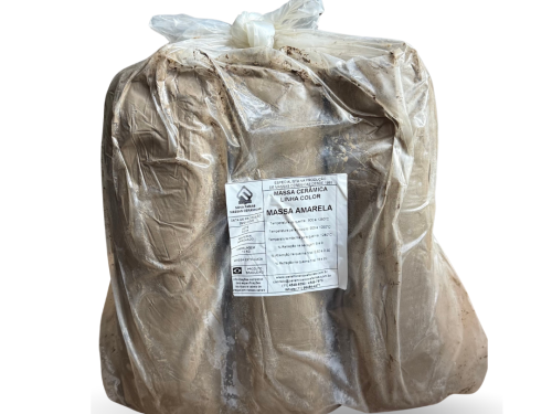 Argila Amarela Linha Color 5kg - Nova Farias