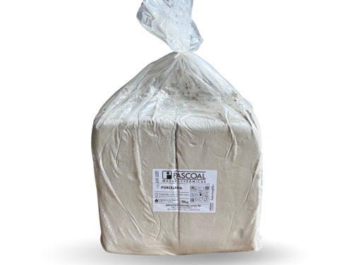 Argila Porcelana Nacional 10 kg Pascoal