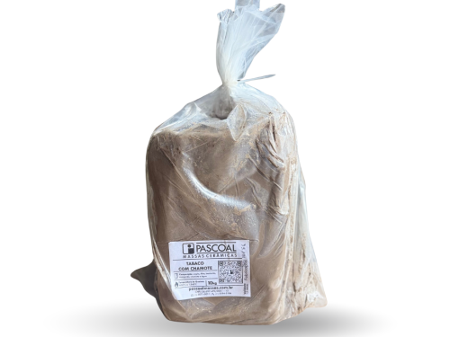 Argila Tabaco com Chamote 10 kg Pascoal