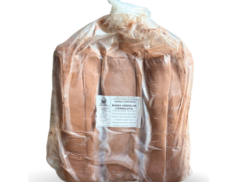Argila Terracota Vermelha 10 kg - Nova Farias