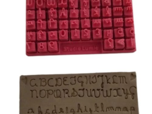 Bloco Marcador Carimbo Alfabeto Completo